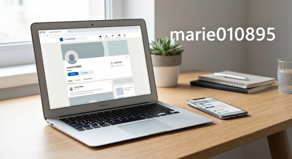 marie010895 Meaning, Profiles, and Digital Identity